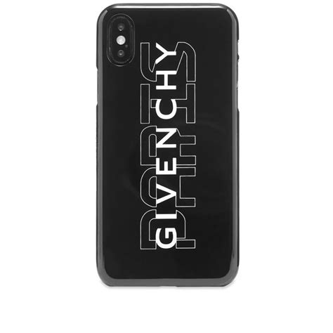 iphone xs case givenchy|Givenchy Logo Print iPhone X/XS Case .